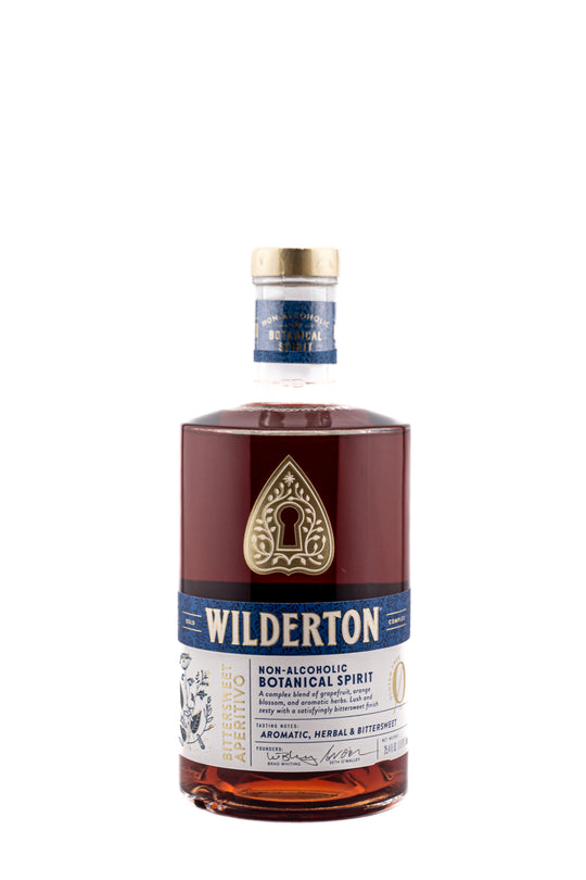 Wilderton Bittersweet Aperitivo Non-Alcoholic Botanical Spirit