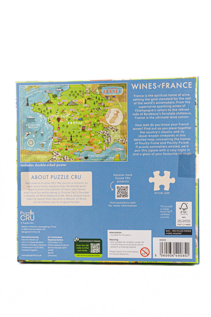Wines of France Puzzle