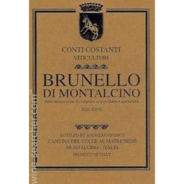 Conti Costanti Brunello di Montalcino 2018