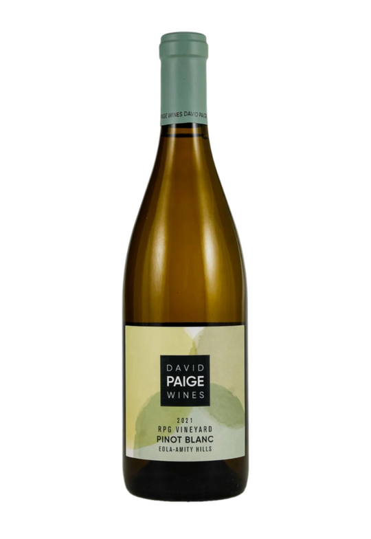 David Paige Wines RPG Vineyard Pinot Blanc 2022