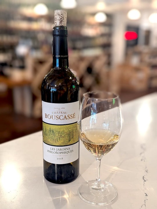 Chateau Bouscasse Pacherenc du Vic Bilh Sec Les Jardins Philosophiques 2018