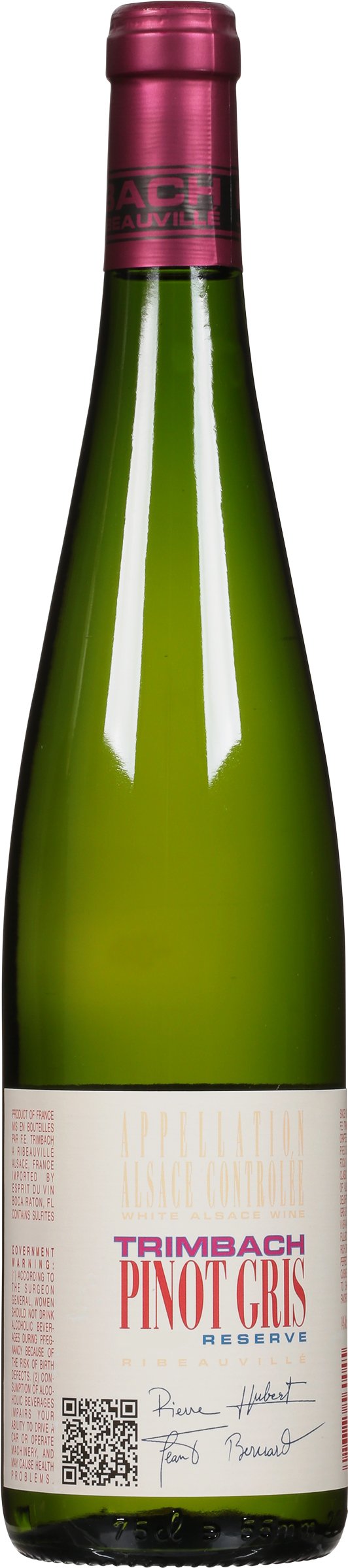Trimbach Alsace Pinot Gris Reserve 2017