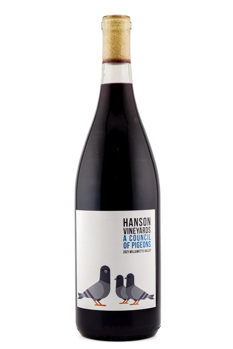 Hanson Vineyards Willamette Valley Red A Council of Pigeons 2021