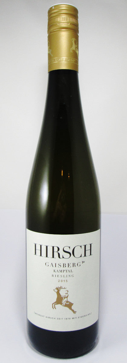 Weingut Hirsch Kamptal Gaisberg Riesling 2015